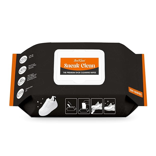 AROKLEEN Premium Sneakers & Shoe Cleaner Wipes