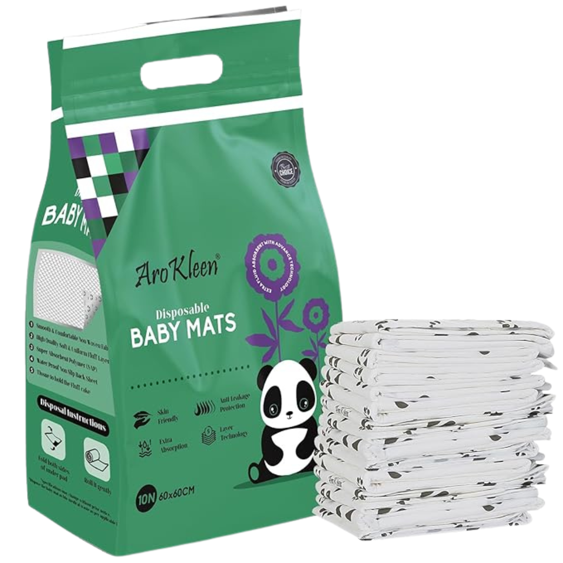 AROKLEEN Baby Disposable Changing Under Sheets